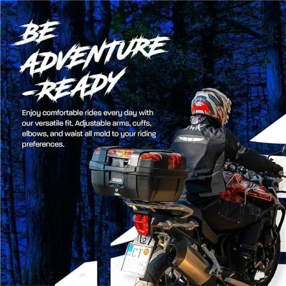 Mesh Motorcycle Jacket Riding Air Motorbike Jacket Biker CE Armored Breathable - Picture 6 of 8